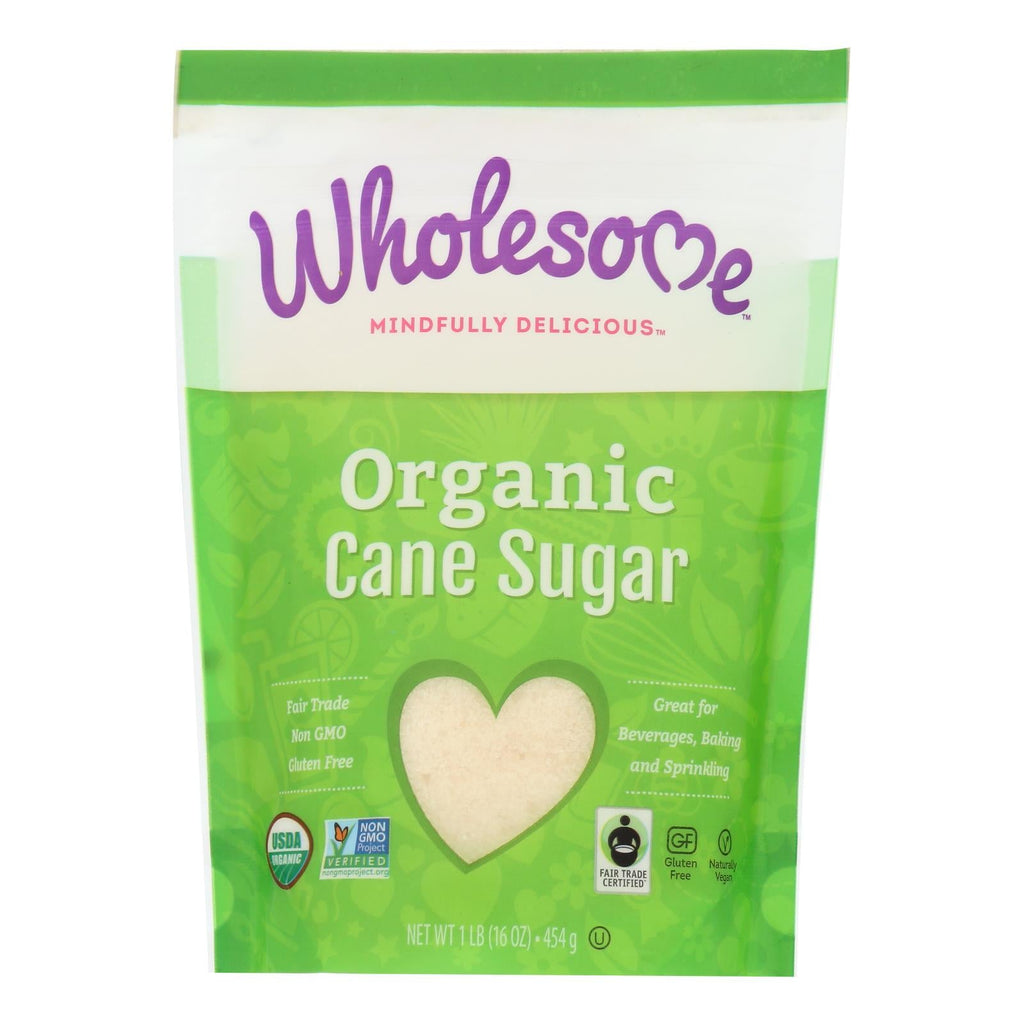 Wholesome Organic Unrefined Milled Sugar, 12 lb