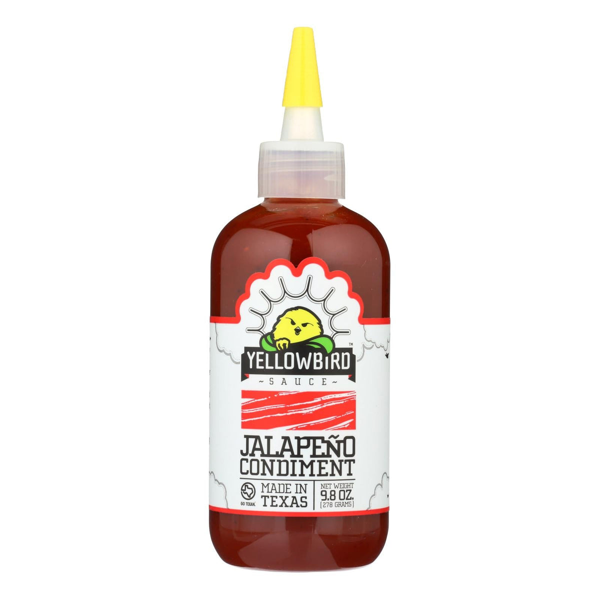 Yellowbird Jalapeno Sauce, 9.8 oz (Case of 6)