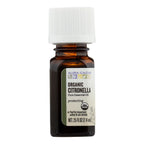 Organic Citronella Essential Oil (Pack of .25 Oz. by Aura Cacia)