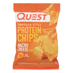 Quest Nacho Cheese Tortilla Style Protein Chips, 1.1 oz (Case of 8)