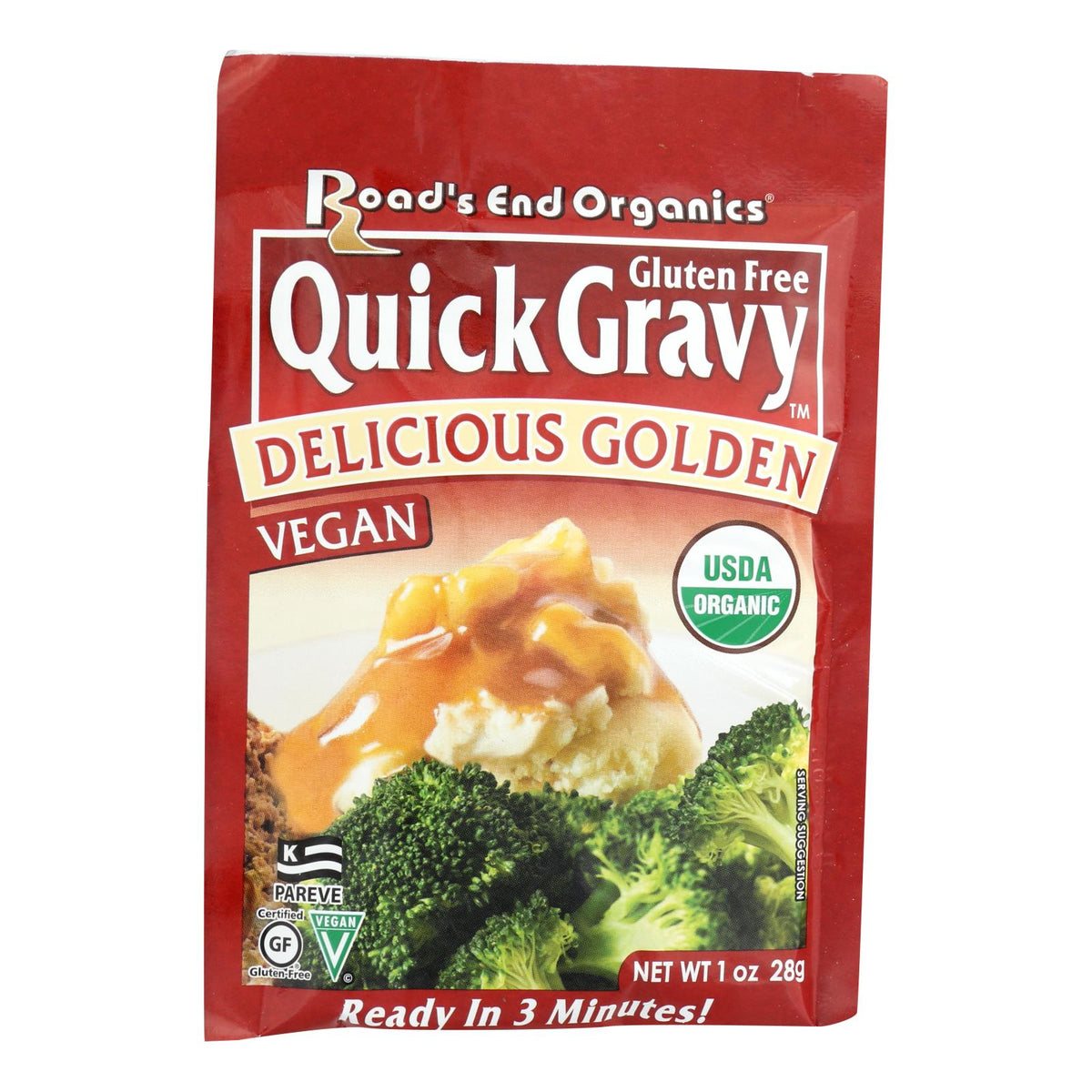Road's End Organics Golden Gravy Mix, 1 oz (Case of 12)