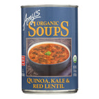 Amy's Organic Quinoa, Kale & Lentil Soup, 14.4 oz (Case of 12)