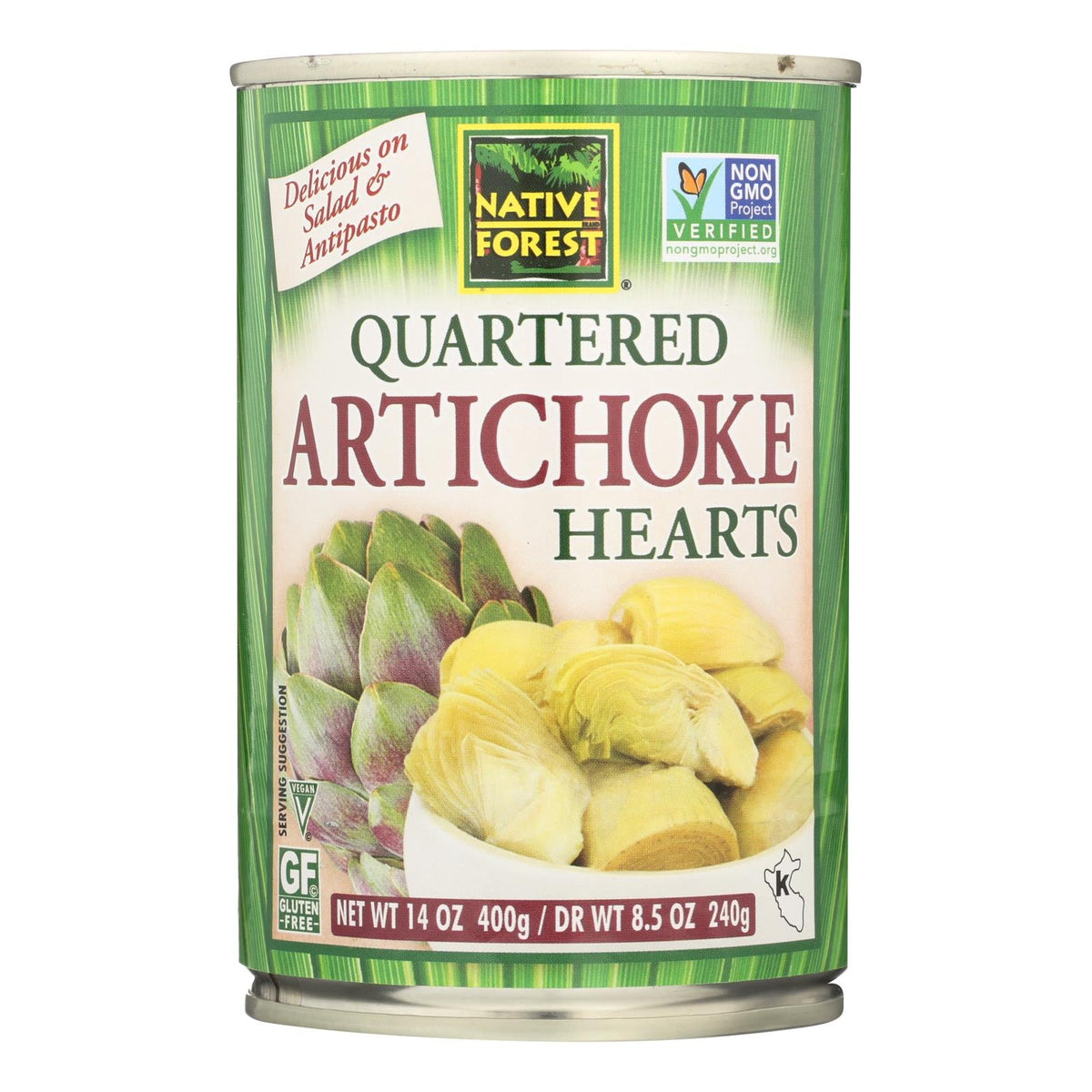 Native Forest Quartered Artichoke Hearts, 14 oz (Case of 6)