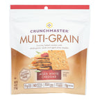 Crunchmaster White Cheddar Multigrain Crackers, 4 oz (Case of 12)