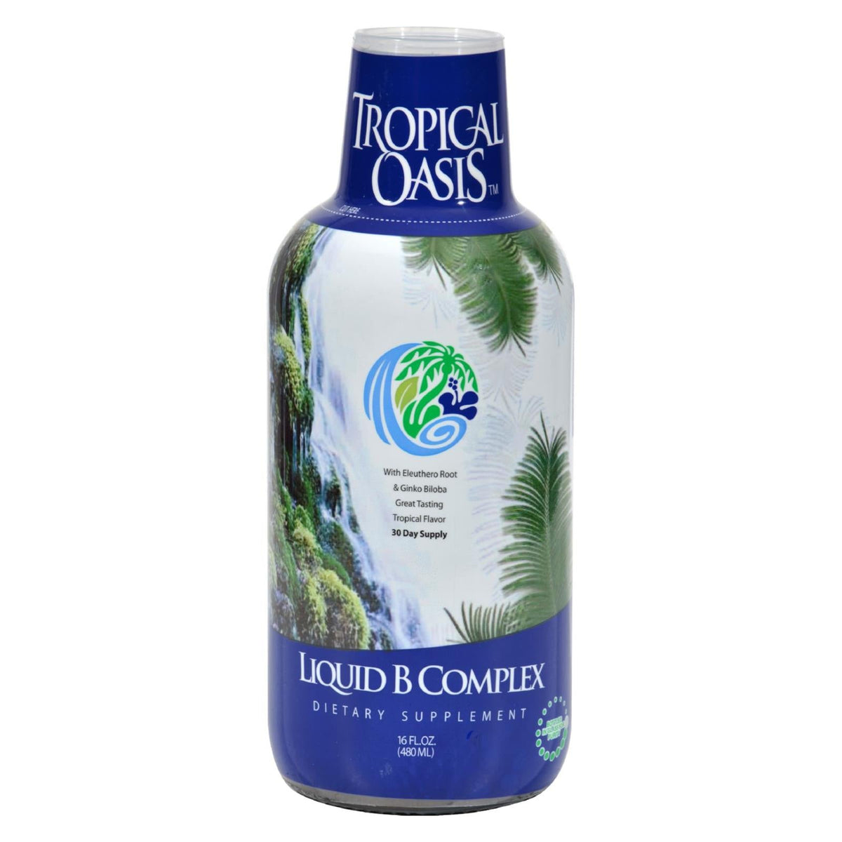 Tropical Oasis Liquid B-Complex - 16 Fl Oz.