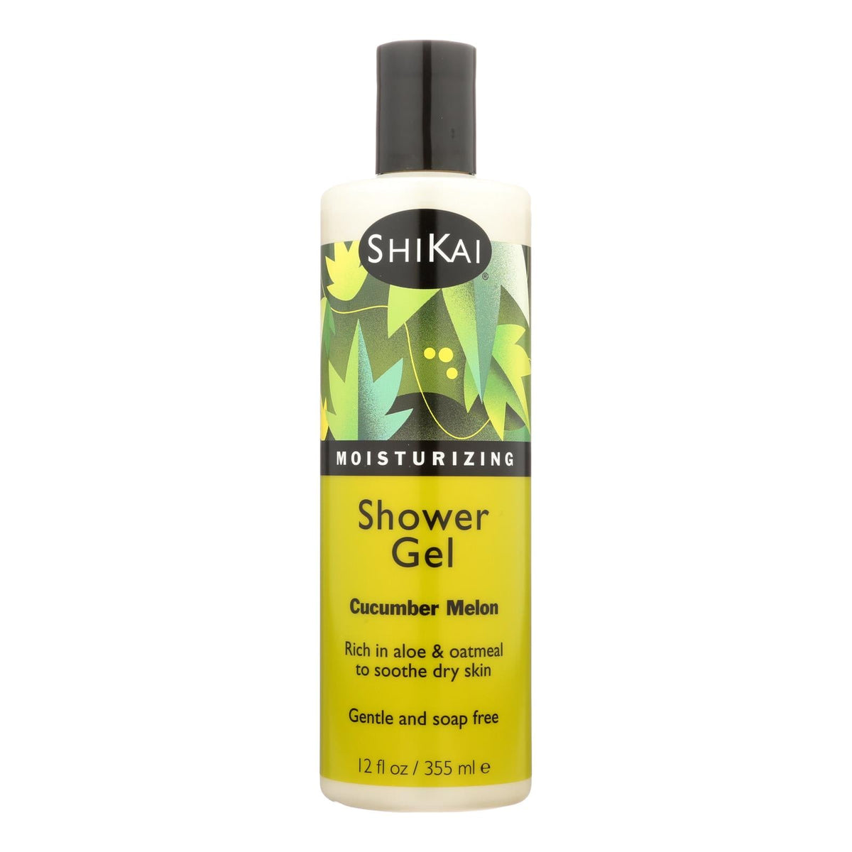 Shikai Shower Gel, Cucumber Melon, 12 oz (Case of 2)