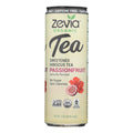 Zevia Caffeine Free Hibiscus Passion Fruit Tea, 12 fl oz (Case of 12)