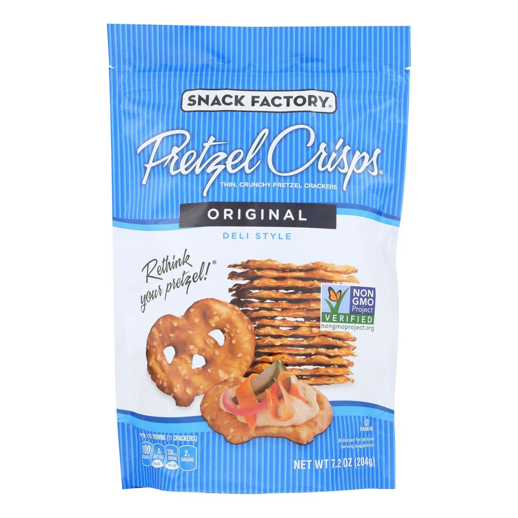 Pretzel Crisps Original, 7.2 oz (Case of 12)