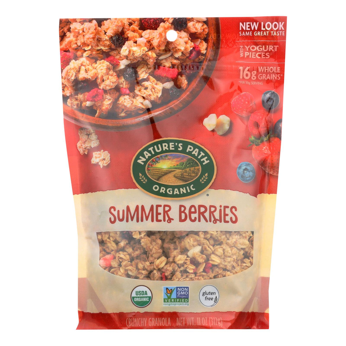 Nature's Path Organic Summer Berries Granola, 11 oz (Case of 8)