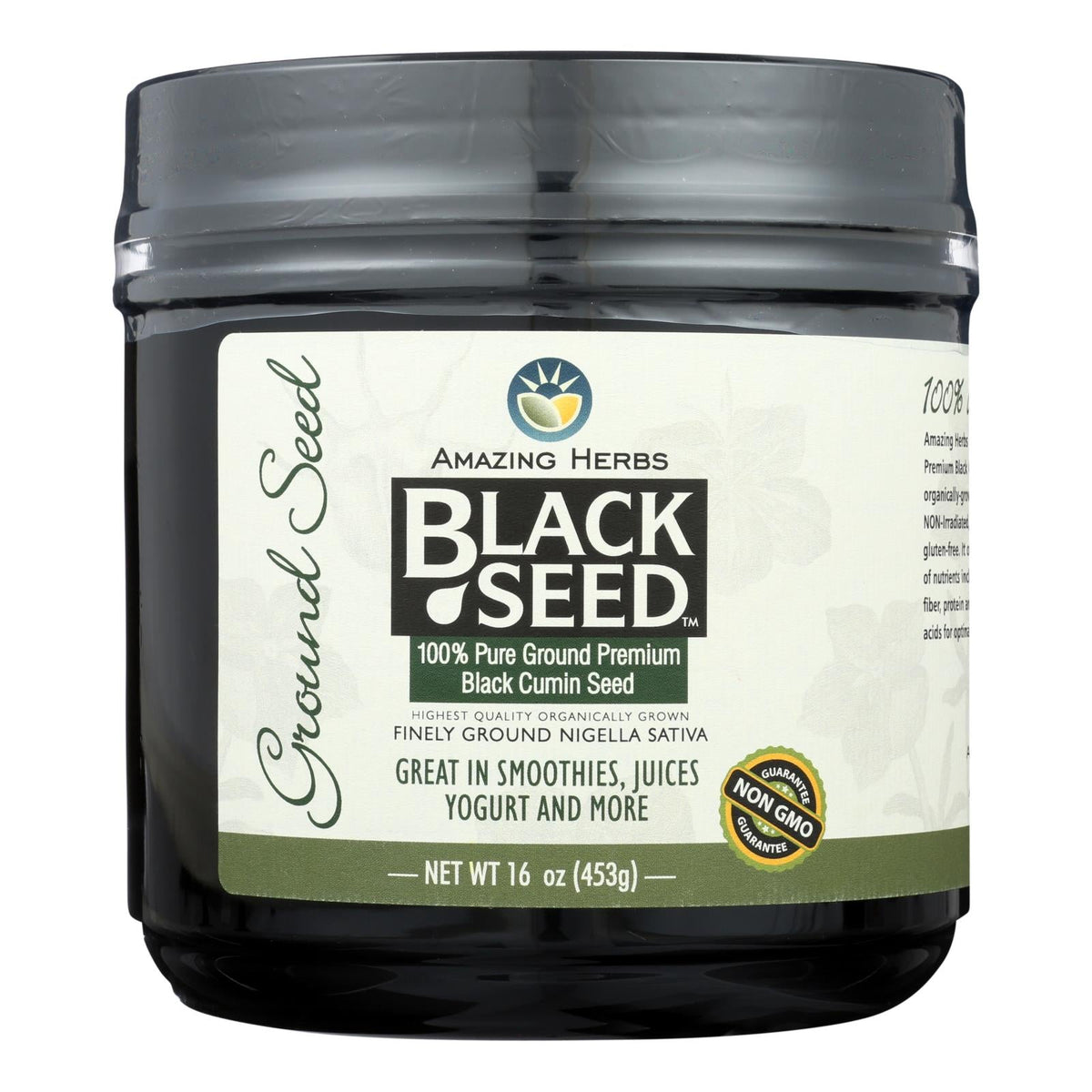 Amazing Herbs Ground Black Seed, 16 oz