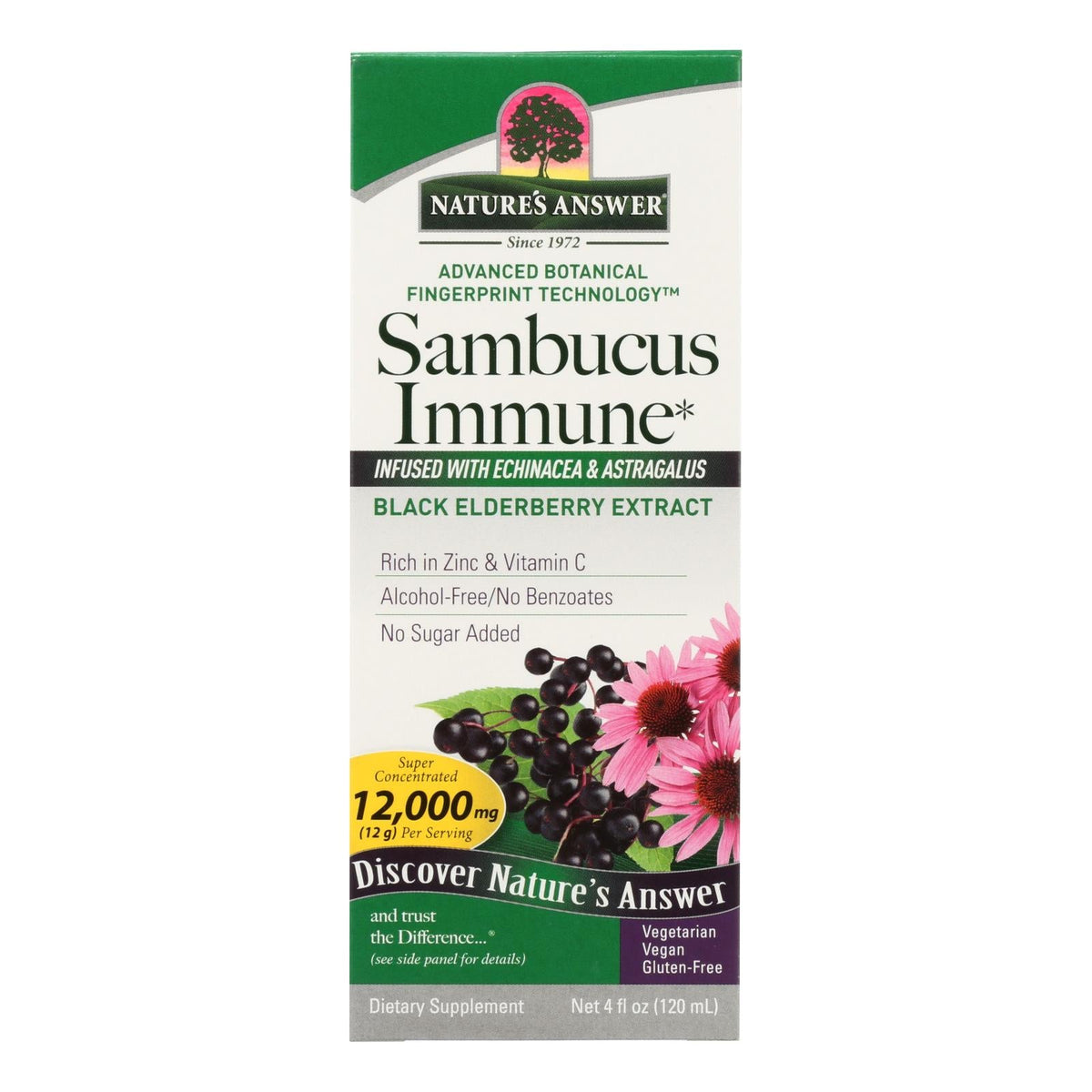 Nature's Answer Sambucus Immune Support (4 Fl Oz)