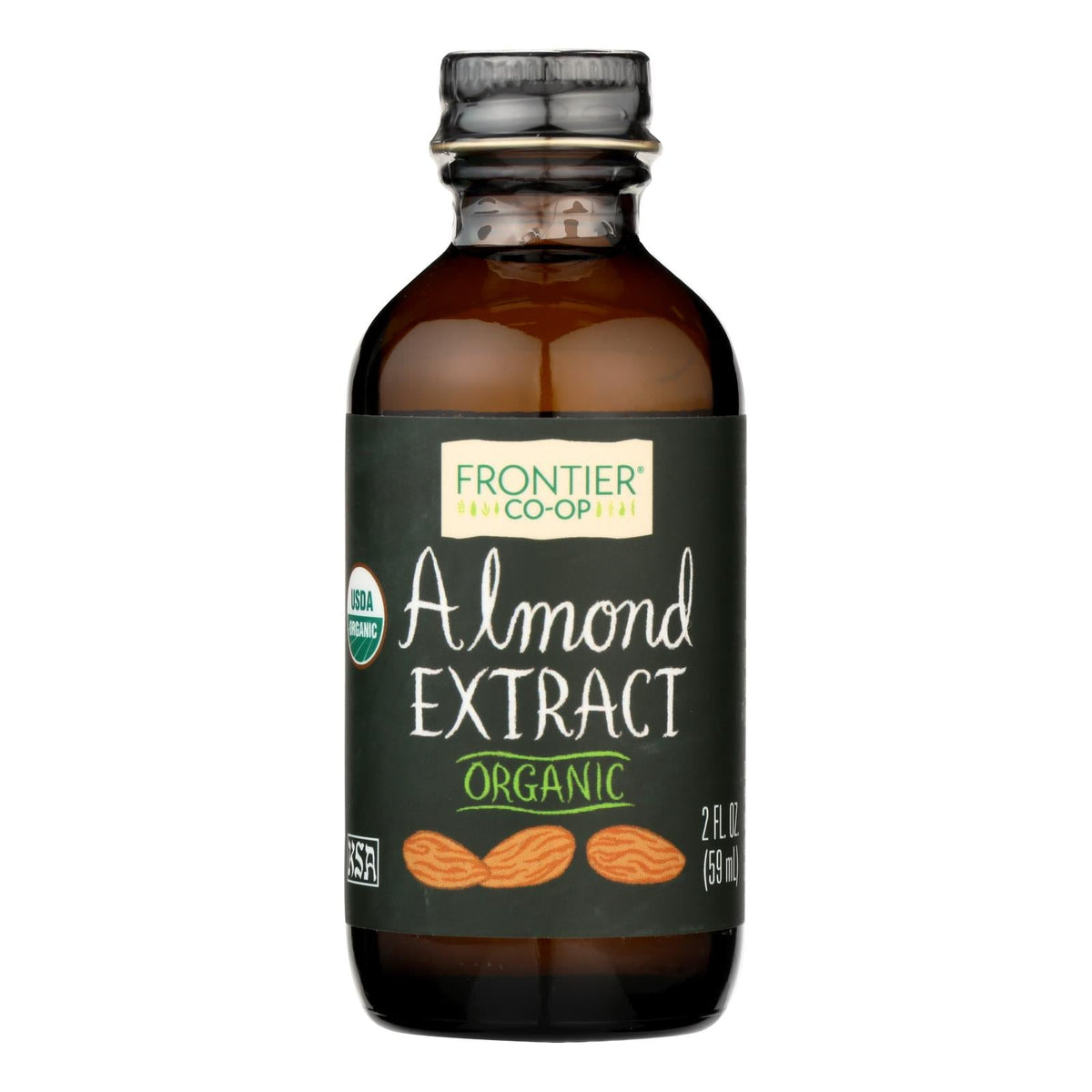 Frontier Co-op Organic Almond Extract, 2 oz