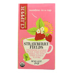 Clipper Organic Strawberry Fields Tea, 20 Tea Bags (Case of 6)
