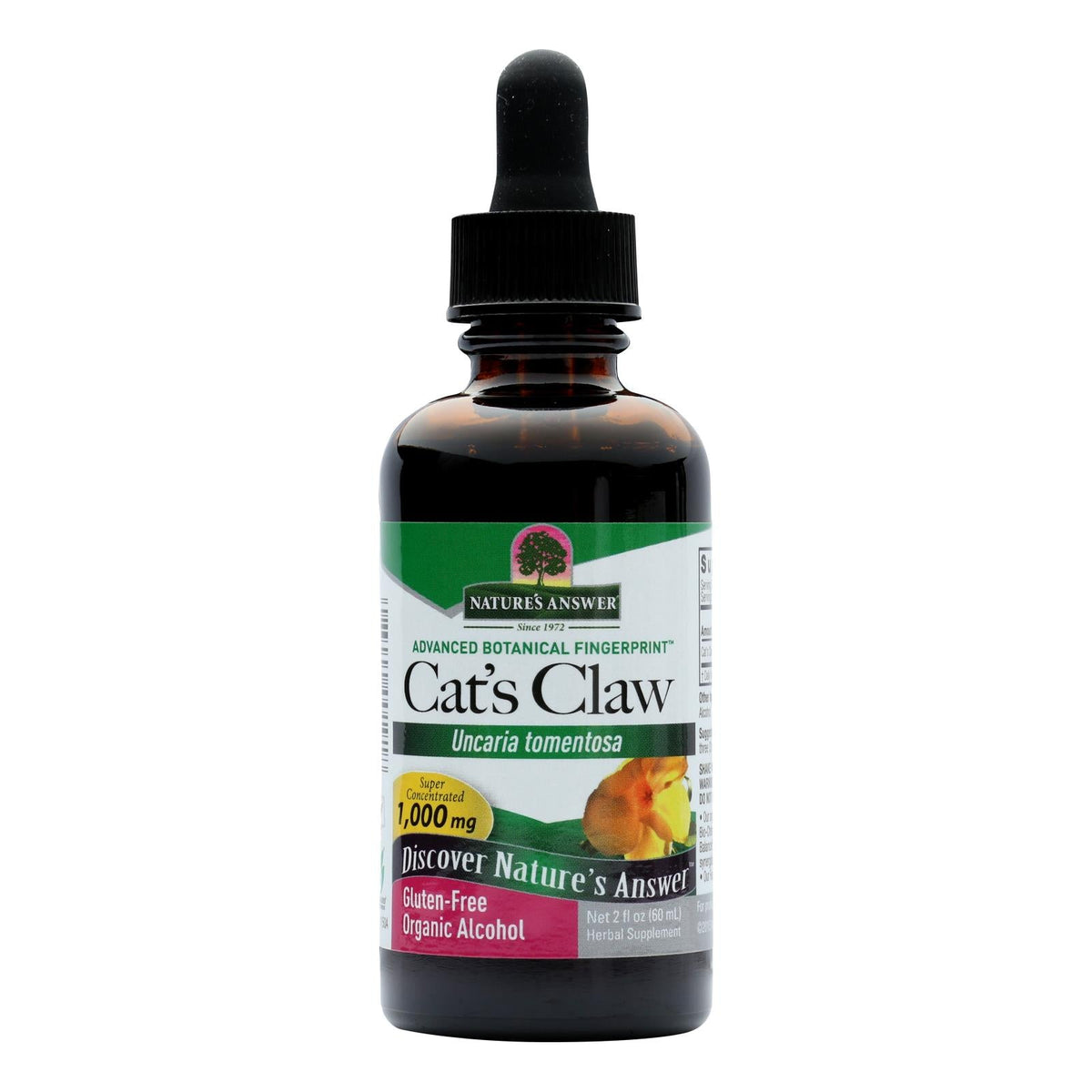 Nature's Answer Cat's Claw Inner Bark, 2 fl oz