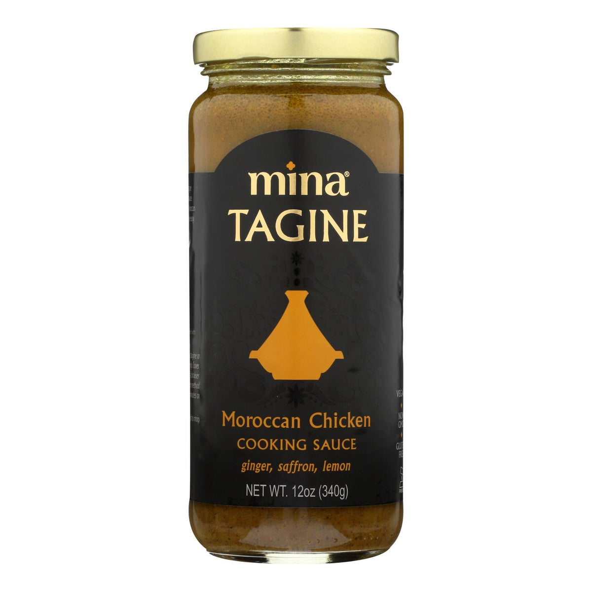 Mina Moroccan Chicken Tagine Cooking Sauce, 12 oz (Case of 6)