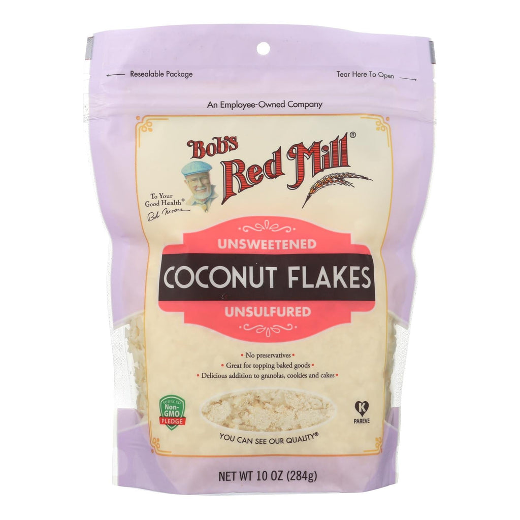 Bob's Red Mill Coconut Flakes, 10 oz (Case of 4)