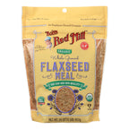 Bob's Red Mill Organic Brown Flaxseed Meal, 16 oz (Case of 4)