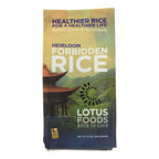 Lotus Foods Heirloom Forbidden Black Rice, 15 oz (Case of 6)