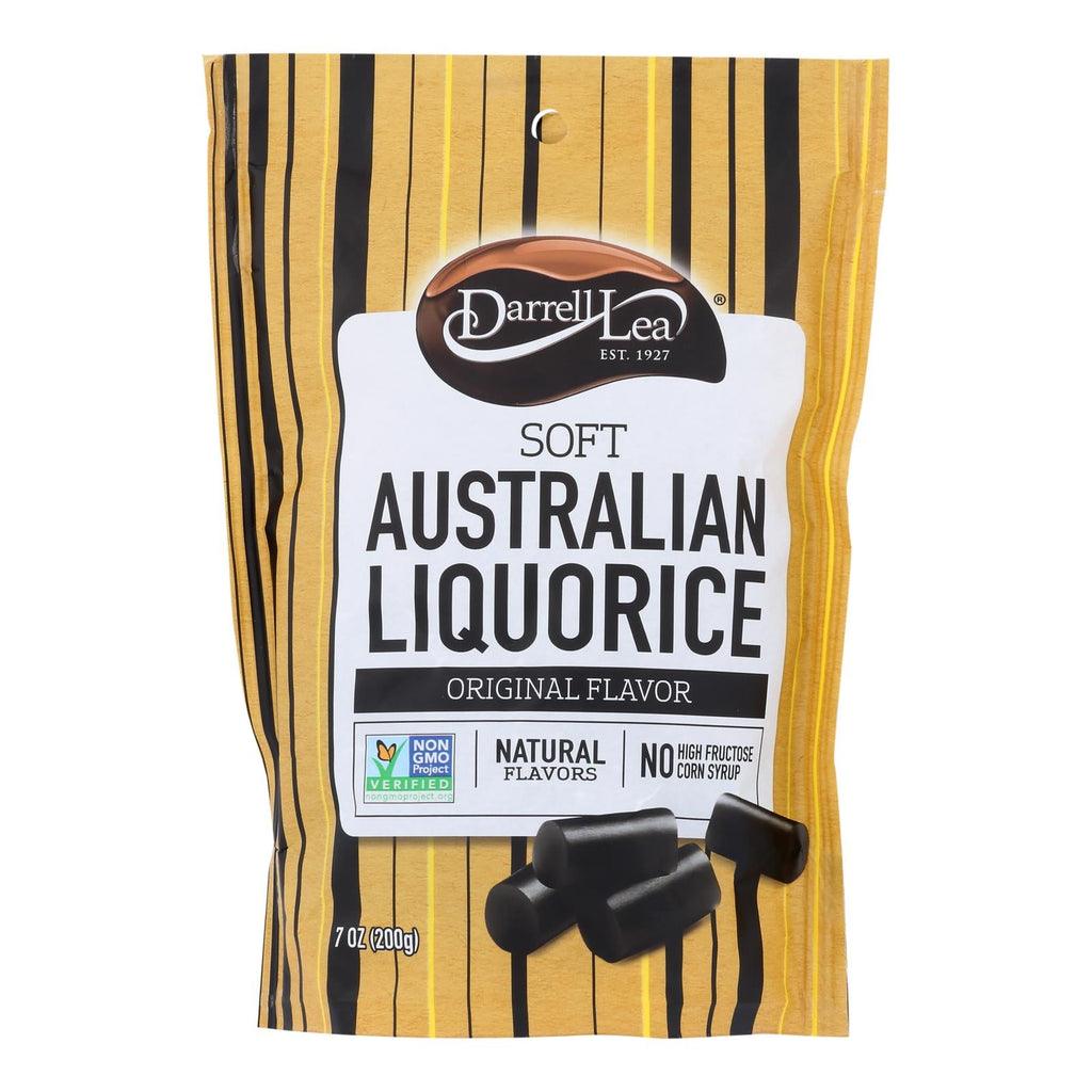 Darrell Lea Soft Eating Liquorice, Original, 7 oz (Case of 8)