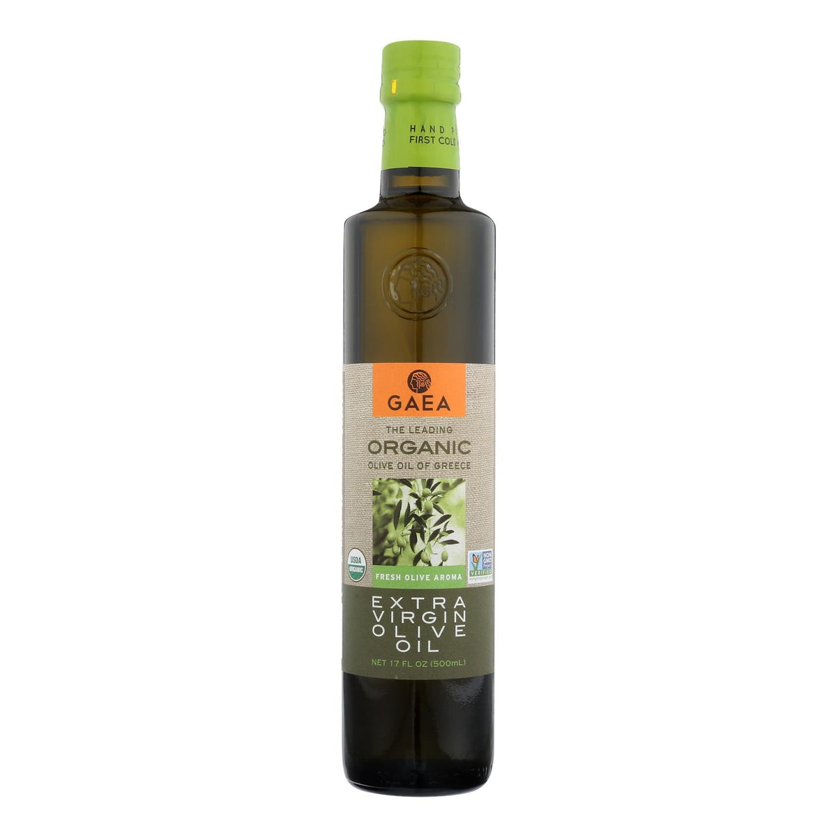 Organic Extra Virgin Gaea Olive Oil (Pack of 6) - 17 Oz