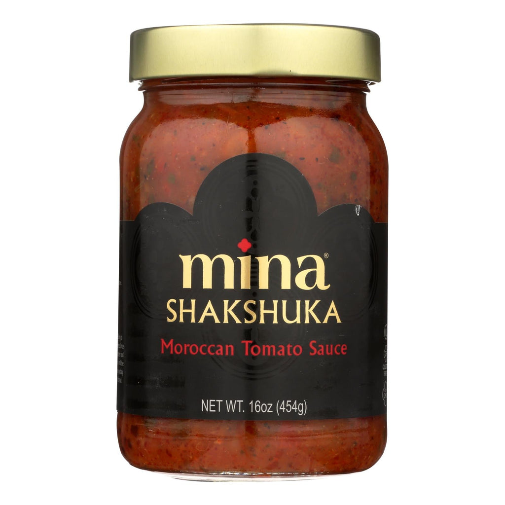 Mina Shakshuka Moroccan Tomato Sauce, 16 fl oz (Case of 6)