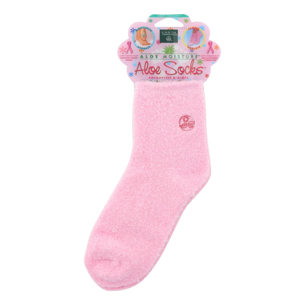 Earth Therapeutics Aloe Socks, 1 Pair