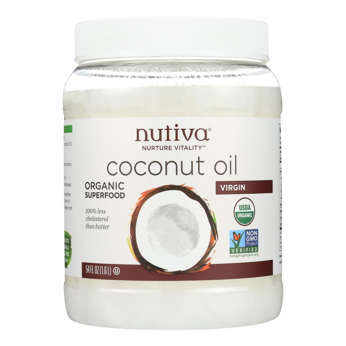 Nutiva Organic Virgin Coconut Oil, 54 fl oz