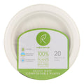 Repurpose Compostable Bagasse Plates, 20 ct (Case of 24)