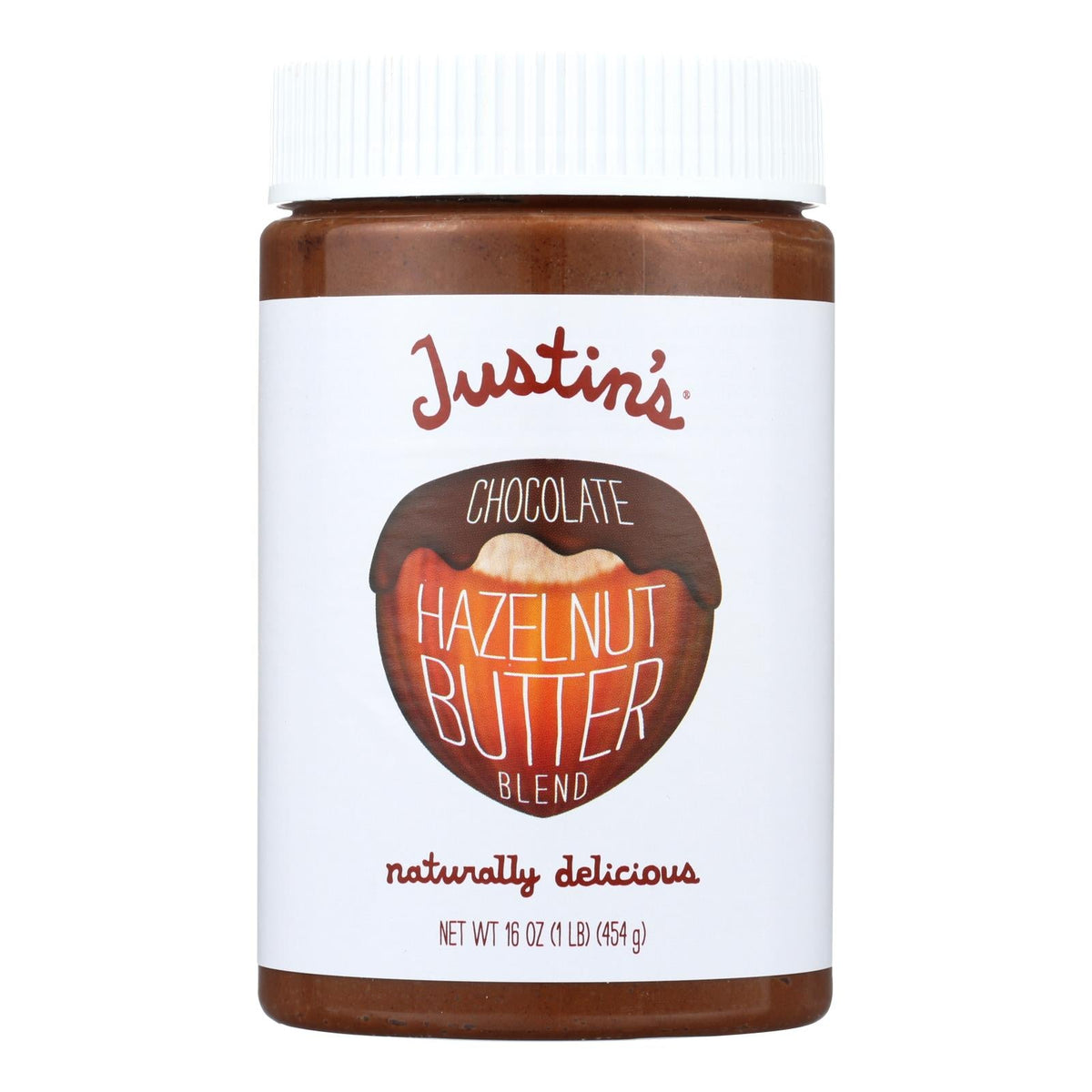 Justin's Chocolate Hazelnut Butter (Pack of 6 - 16 Oz.)