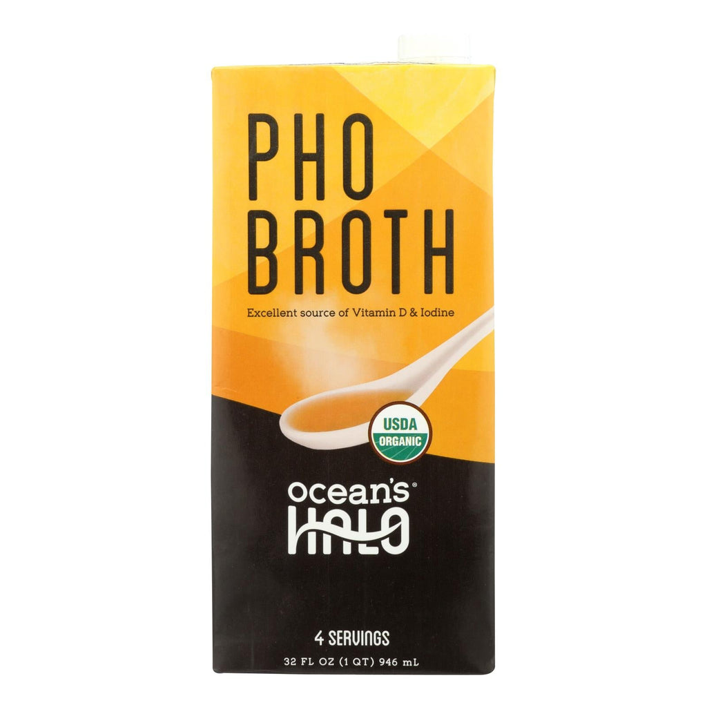 Ocean's Halo Pho Broth (Pack of 6 - 32 Fl Oz)