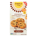 Simple Mills Cookies - Crunchy Chocolate Chip (Pack of 6) - 5.5 Oz.