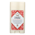 Nubian Heritage Deodorant - All Natural - 24 Hour - Coconut And Papaya - With Vanilla Oil - 2.25 Oz