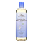 Babo Botanicals Calming Lavender Shampoo, Bubble Bath & Wash, 15 oz