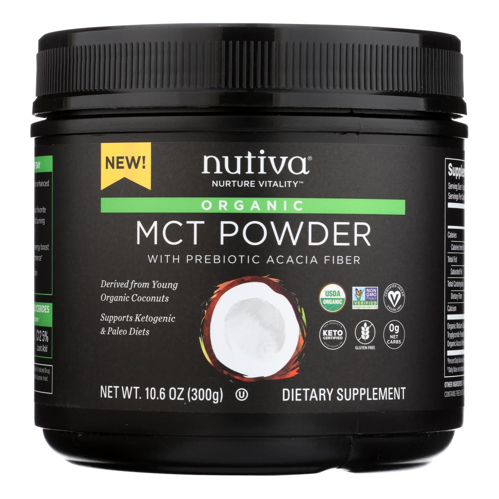 Nutiva MCT Powder  - 10.6 Oz