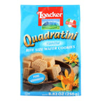 Loacker Quadratini Vanilla Wafer Cookies, 8.82 oz (Case of 6)