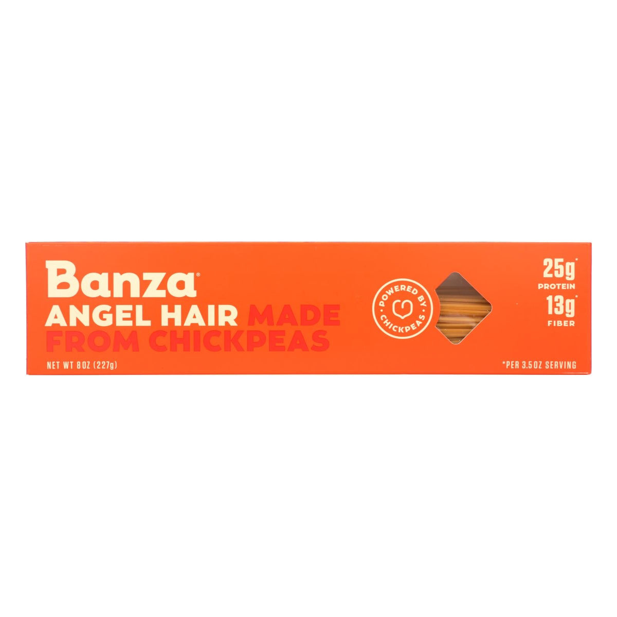 Banza Chickpea Angel Hair Pasta, 8 oz (Case of 12)