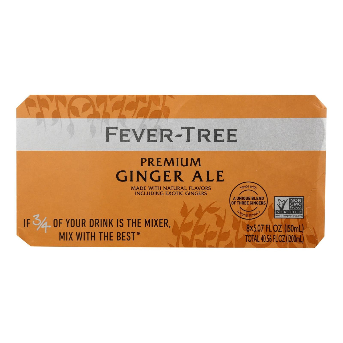 Fever-Tree Ginger Ale, 8 x 5.07 fl oz (Case of 3)