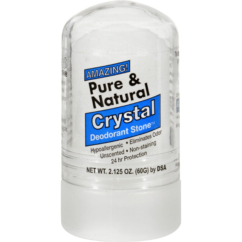 Thai Deodorant Stone Pure & Natural Crystal Mini Stick  2 Oz