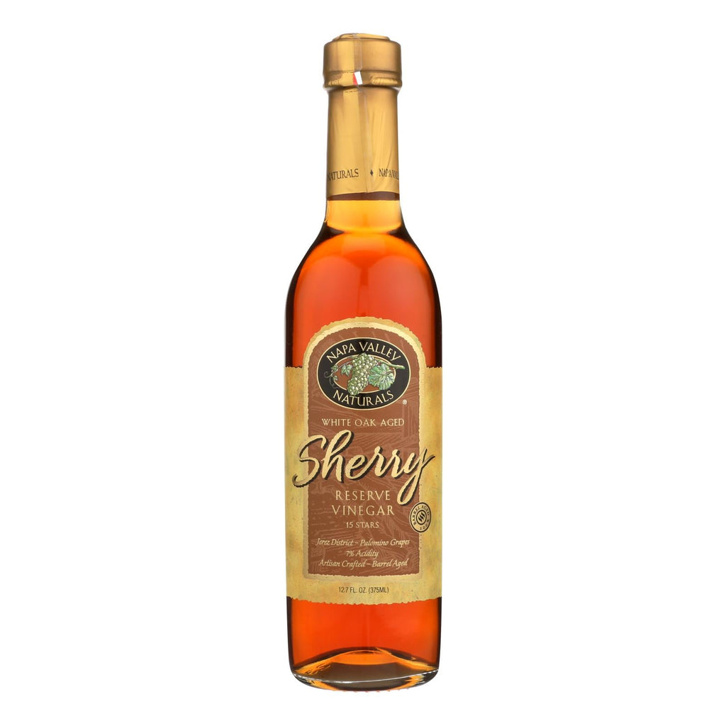 Napa Valley Naturals 15 Year Sherry Vinegar (Pack of 12) - 12.7 Fl Oz