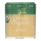 Simply Organic Ground Ginger Root, 0.42 oz (Case of 6)