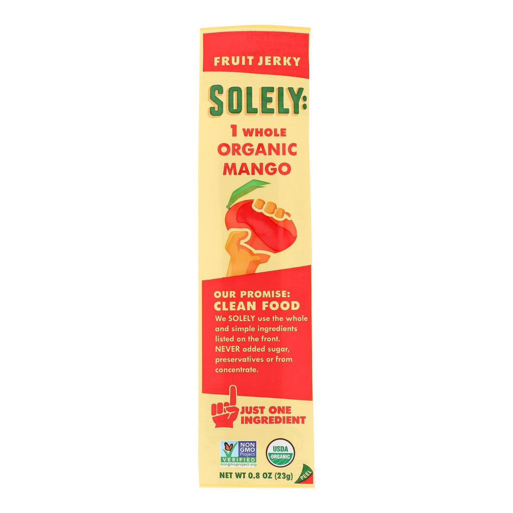 Solely Mango Fruit Jerky, 0.8 oz (Case of 12)
