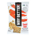 Way Better Snacks Sweet Chili Tortilla Chips, 1 oz (Case of 12)