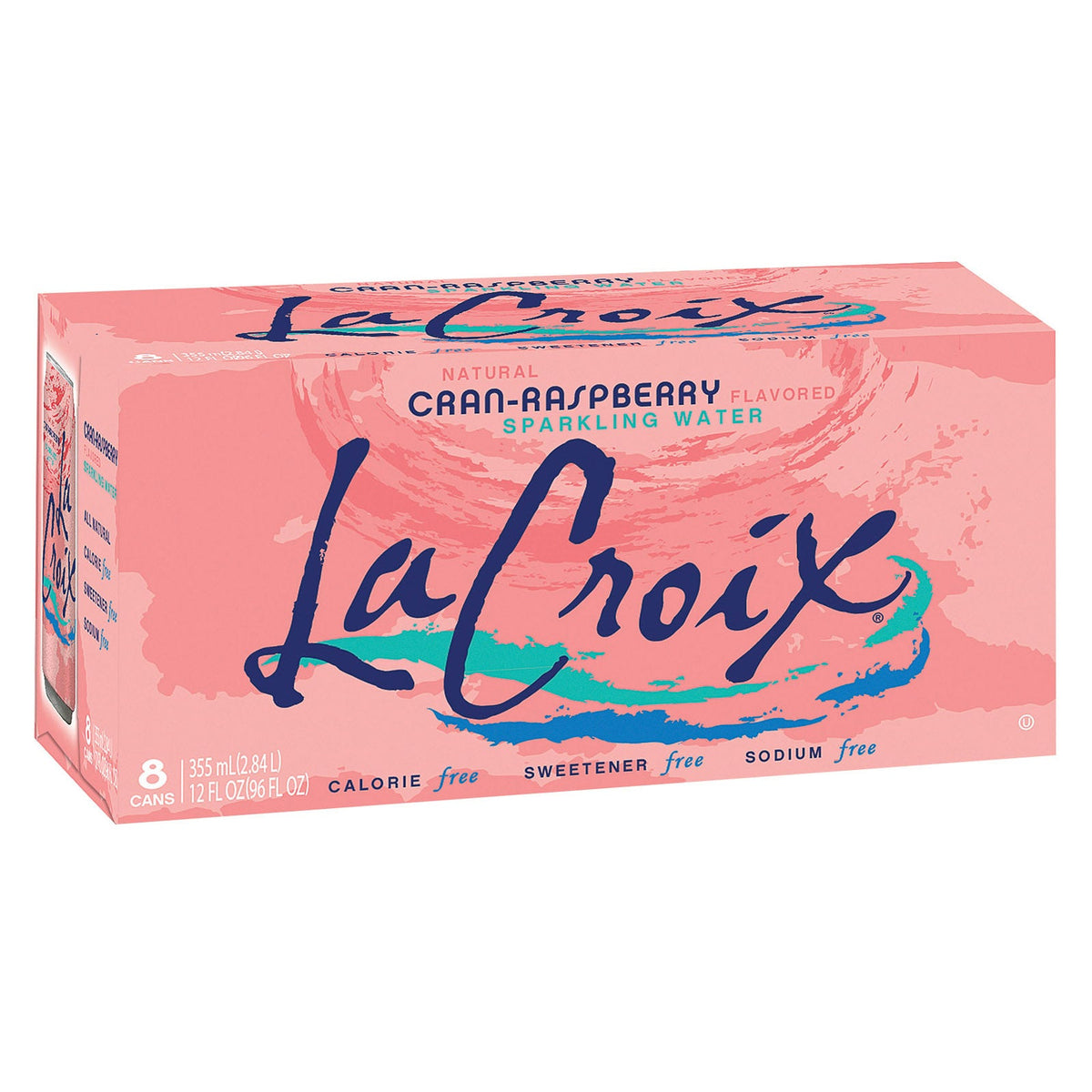 LaCroix Sparkling Water, Cran-Raspberry, 12 fl oz (Case of 3)