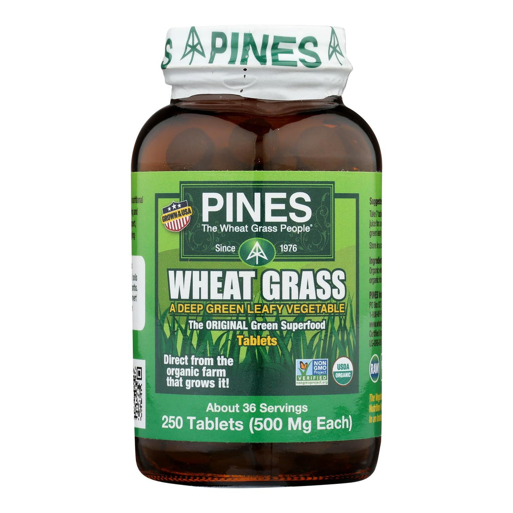 Pines International Wheatgrass - 500mg (250 Tablets)