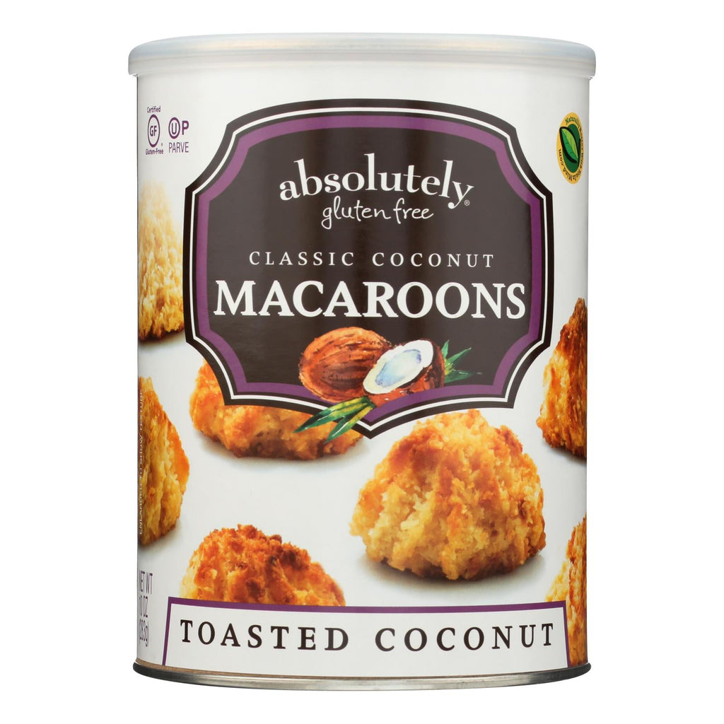 Absolutely Gluten Free Coconut Macaroons, 10 oz (Case of 6)