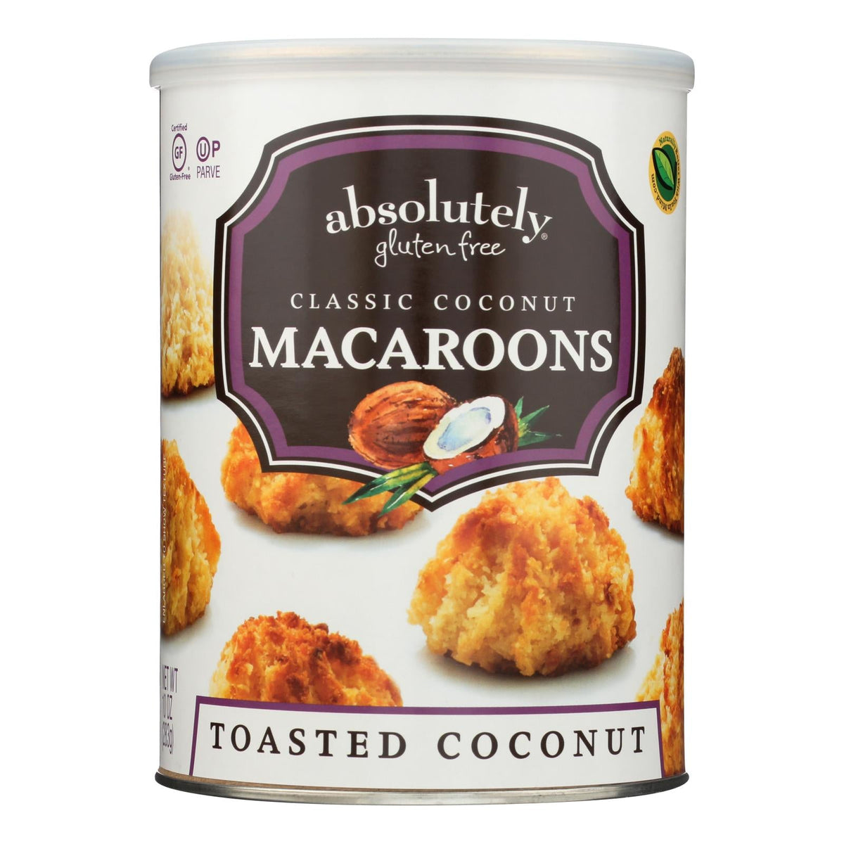 Absolutely Gluten Free Coconut Macaroons, 10 oz (Case of 6)