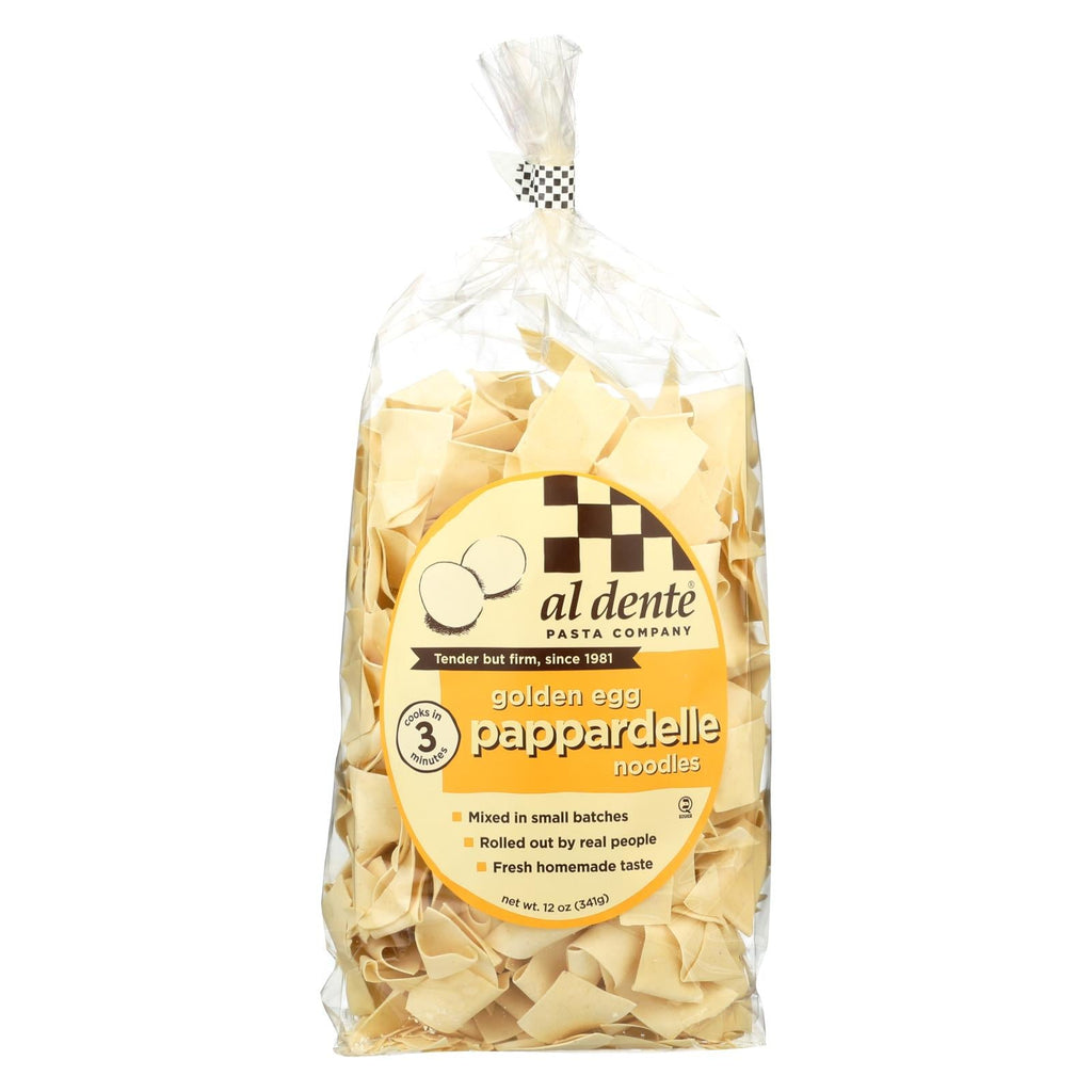Al Dente Golden Egg Pappardelle, 12 oz (Case of 6)