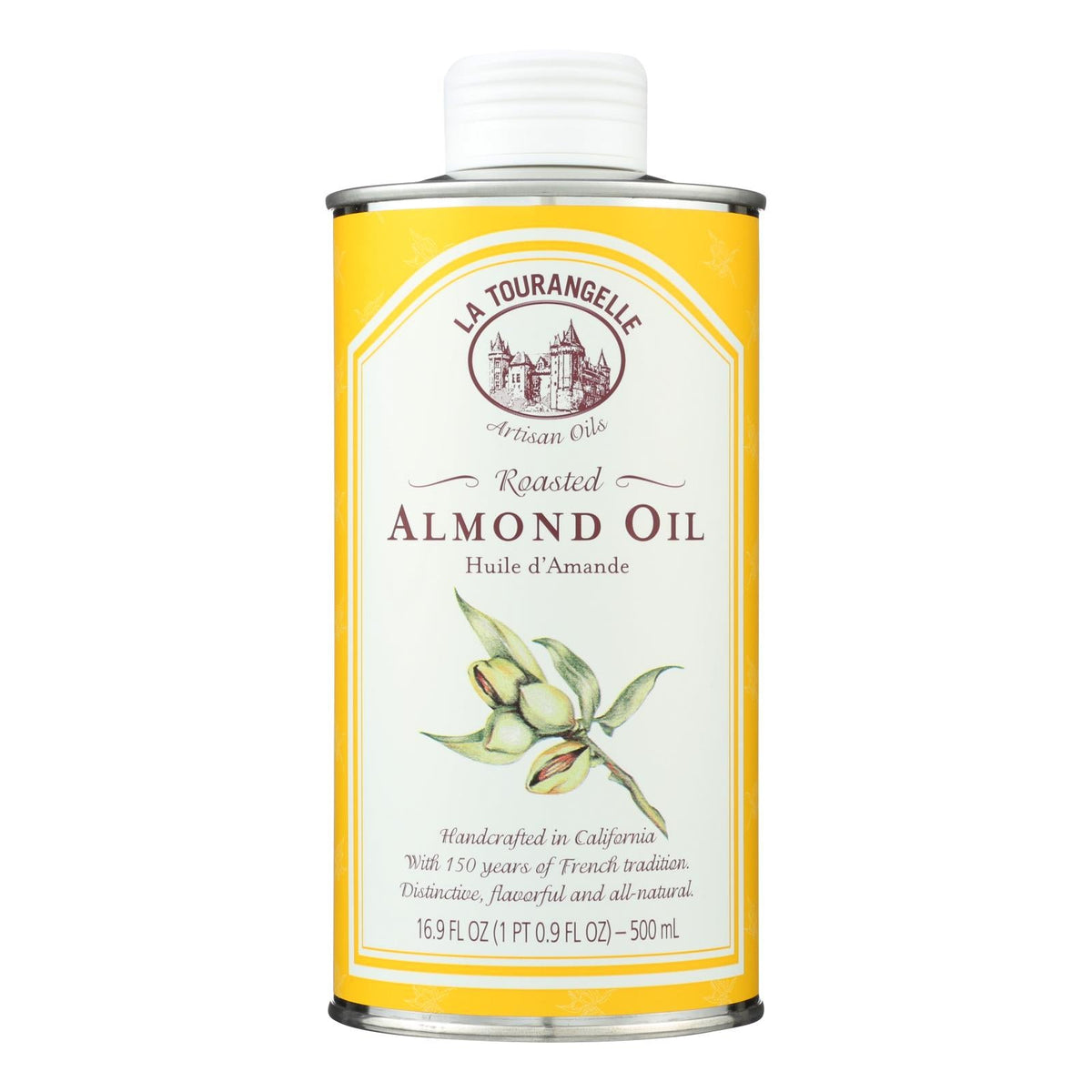 La Tourangelle Roasted Almond Oil (Pack of 6 - 500ml)