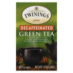 Twinings Decaffeinated Green Tea, 20 ct (Case of 6)