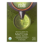 Rishi Matcha Super Green Tea Blend, 15 ct (Case of 6)
